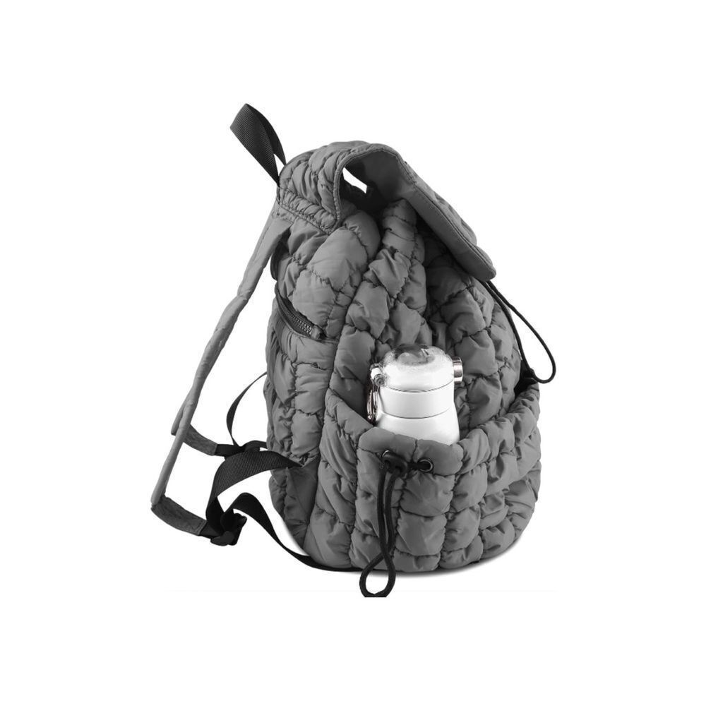 Quilted puffer backpack - Picture 8 of 8